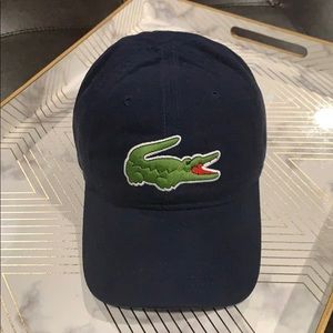 Lacoste Men's Classic Big Croc Gabardine Cap